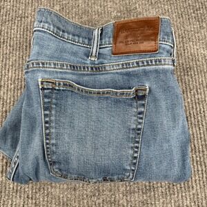 Abercrombie & Fitch Jeans Mens 38x30 Straigh Stretch Denim Blue Classic Casual